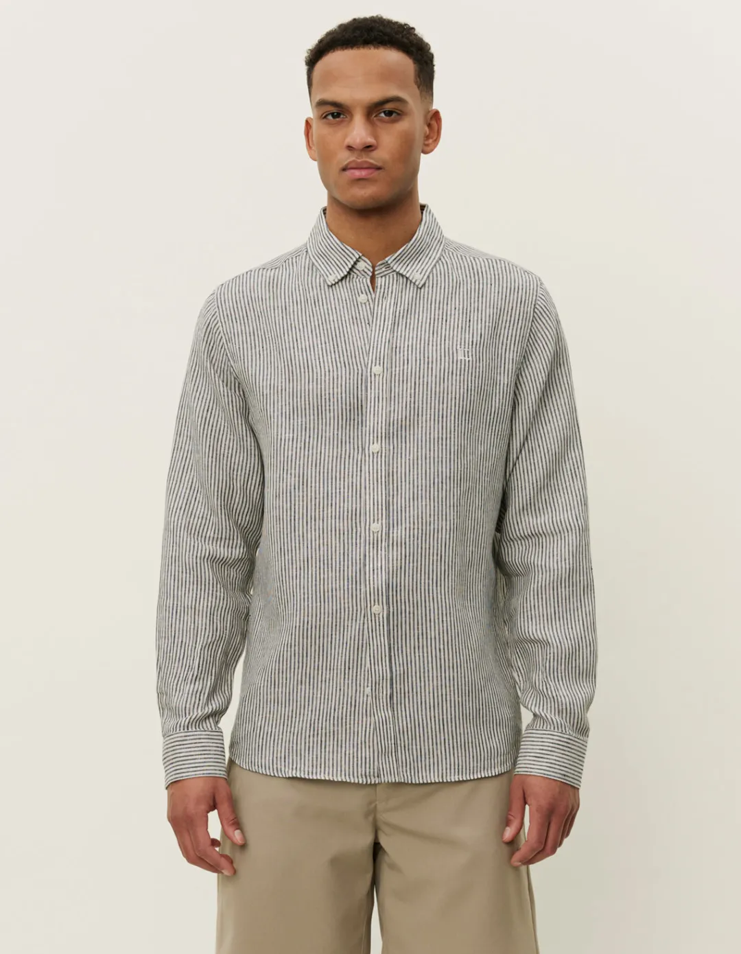 Les Deux Konrad Stripe Linen Shirt | Shirts / Overshirts