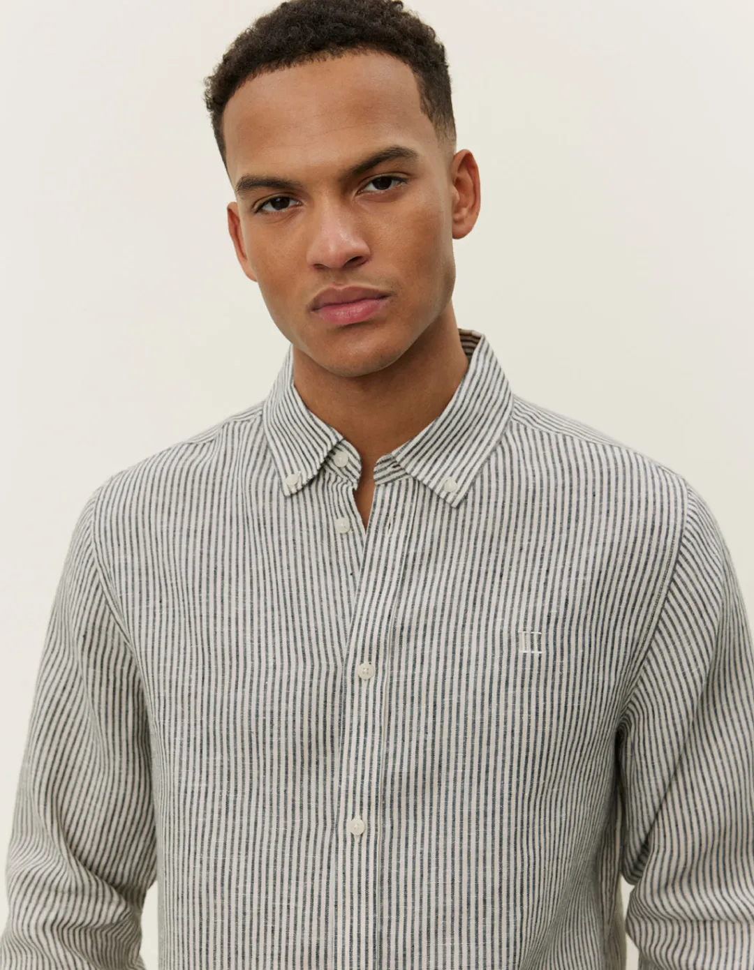 Les Deux Konrad Stripe Linen Shirt | Shirts / Overshirts