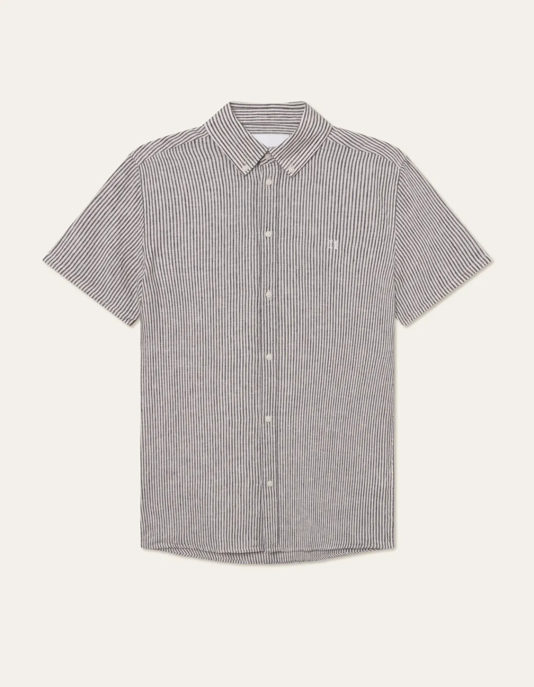 Les Deux Konrad Stripe Linen SS Shirt | Shirts / Overshirts
