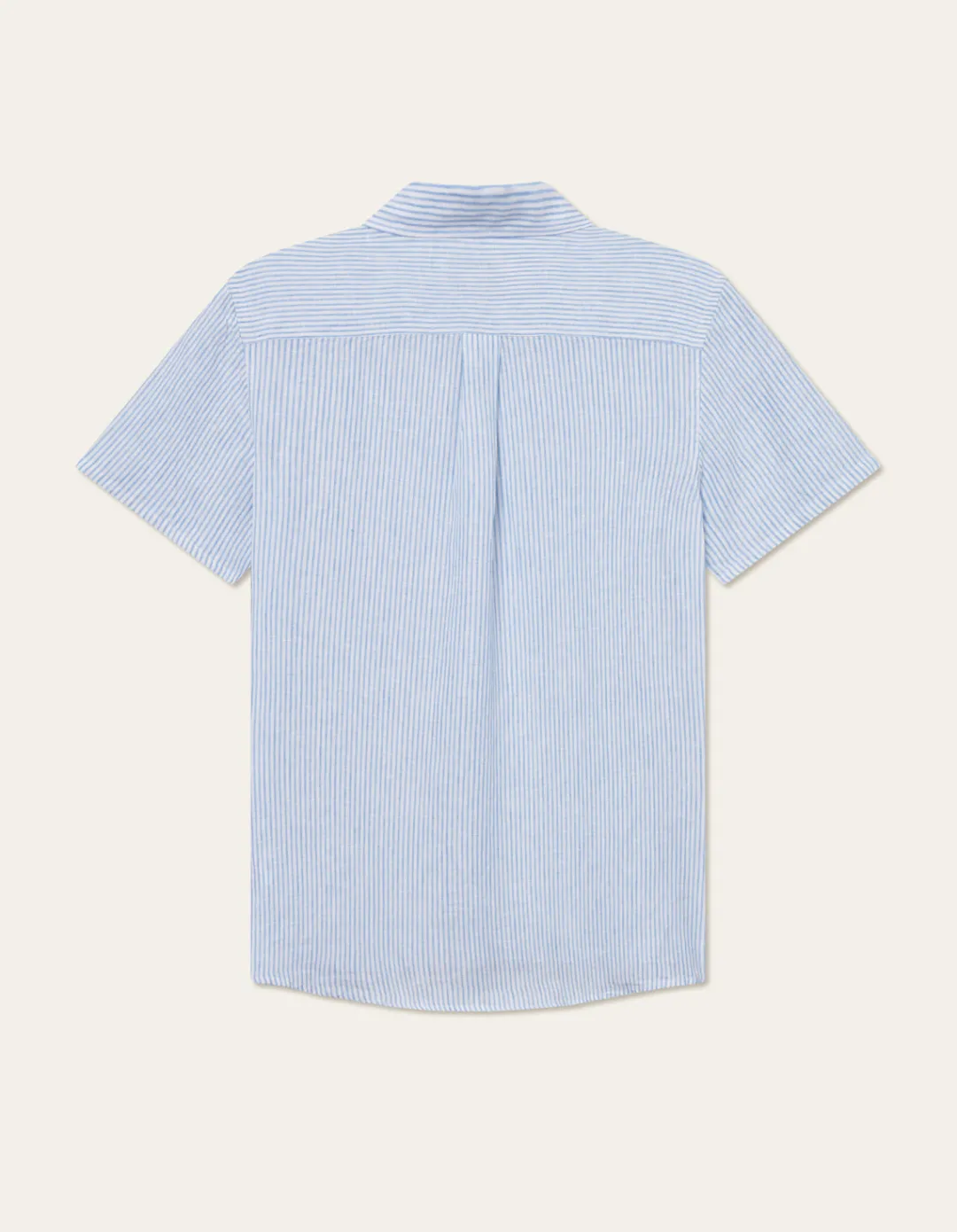 Les Deux Konrad Stripe Linen SS Shirt | Shirts / Overshirts