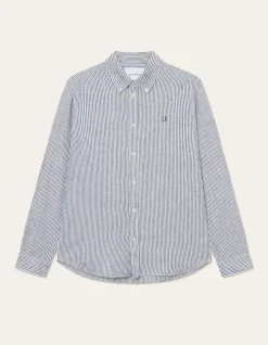 Les Deux Kristian Linen B.D. Shirt | Shirts / Overshirts