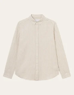 Les Deux Kristian Linen B.D. Shirt | Shirts / Overshirts