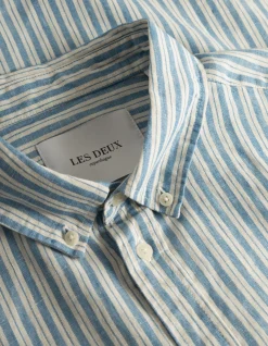 Les Deux Kristian Linen B.D. Shirt | Shirts / Overshirts
