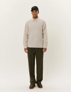 Les Deux Kristian Linen B.D. Shirt | Shirts / Overshirts
