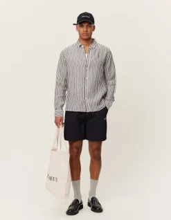 Les Deux Kristian Linen B.D. Shirt | Shirts / Overshirts