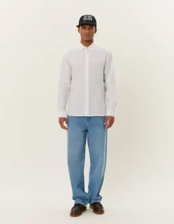 Les Deux Kristian Linen B.D. Shirt | Shirts / Overshirts