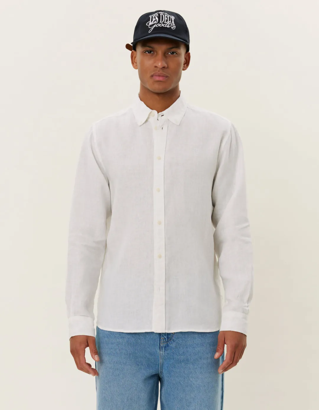 Les Deux Kristian Linen B.D. Shirt | Shirts / Overshirts