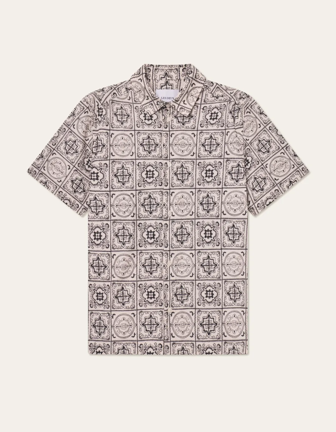 Les Deux Larry AOE Tile SS Shirt | Shirts / Overshirts