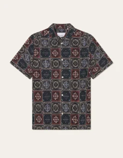Les Deux Larry AOE Tile SS Shirt | Shirts / Overshirts