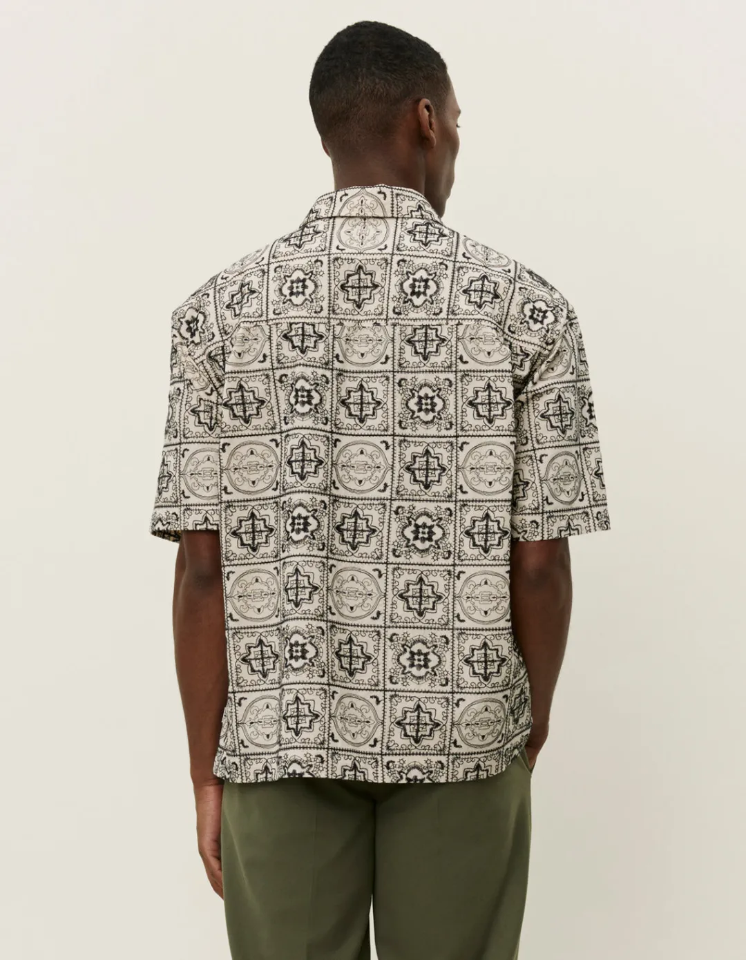 Les Deux Larry AOE Tile SS Shirt | Shirts / Overshirts