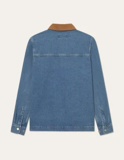 Les Deux Layton Washed Denim Overshirt 2.0 | Shirts / Overshirts