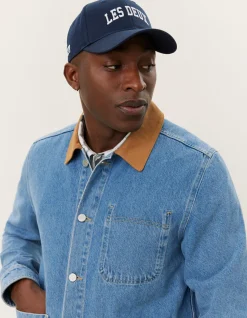 Les Deux Layton Washed Denim Overshirt 2.0 | Shirts / Overshirts