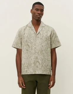 Les Deux Lesley Dancing Jacquard SS Shirt | Shirts / Overshirts