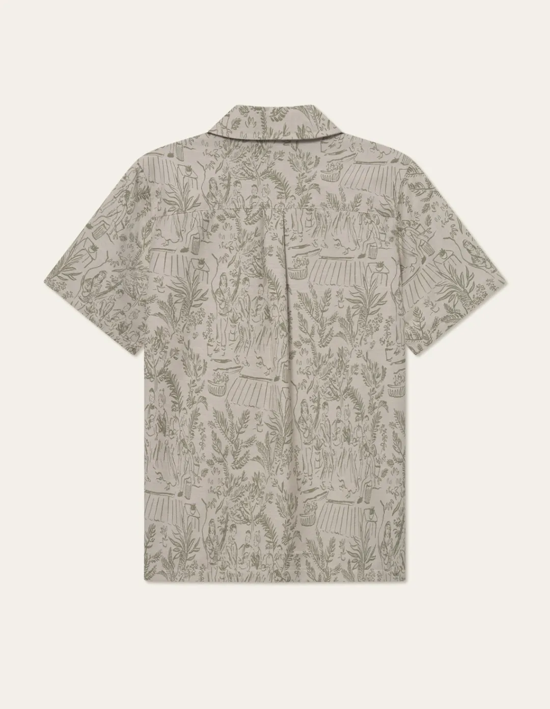 Les Deux Lesley Dancing Jacquard SS Shirt | Shirts / Overshirts