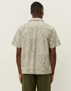 Les Deux Lesley Dancing Jacquard SS Shirt | Shirts / Overshirts