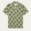 Les Deux Lesley Flower Tile AOP SS Shirt | Shirts / Overshirts