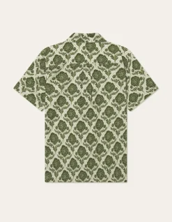 Les Deux Lesley Flower Tile AOP SS Shirt | Shirts / Overshirts