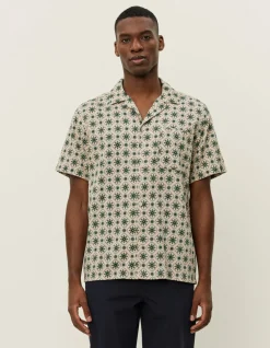 Les Deux Lukas AOP Tapestry SS Shirt | Shirts / Overshirts