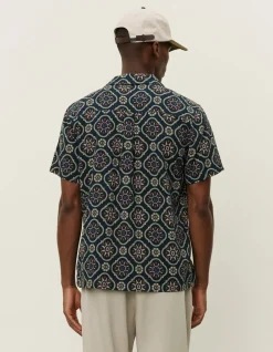 Les Deux Lukas AOP Tapestry SS Shirt | Shirts / Overshirts