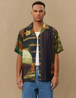 Les Deux Lukas Sport AOP SS Shirt | Shirts / Overshirts