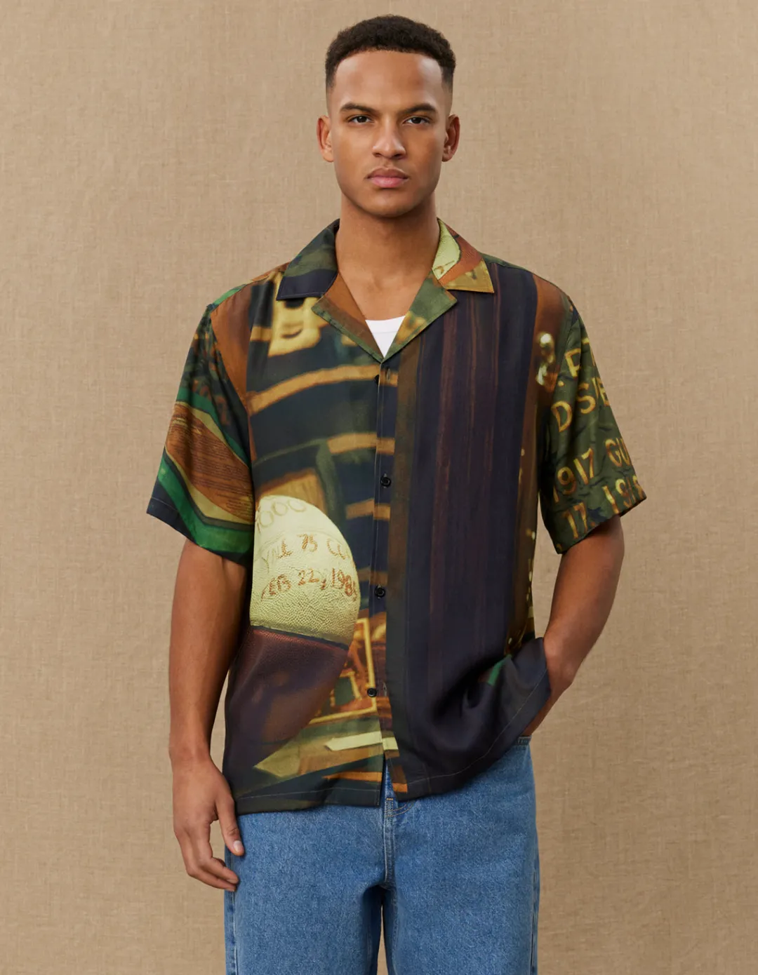 Les Deux Lukas Sport AOP SS Shirt | Shirts / Overshirts