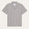 Les Deux Lukas Stripe Poplin SS Shirt 2.0 | Shirts / Overshirts