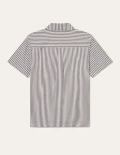 Les Deux Lukas Stripe Poplin SS Shirt 2.0 | Shirts / Overshirts