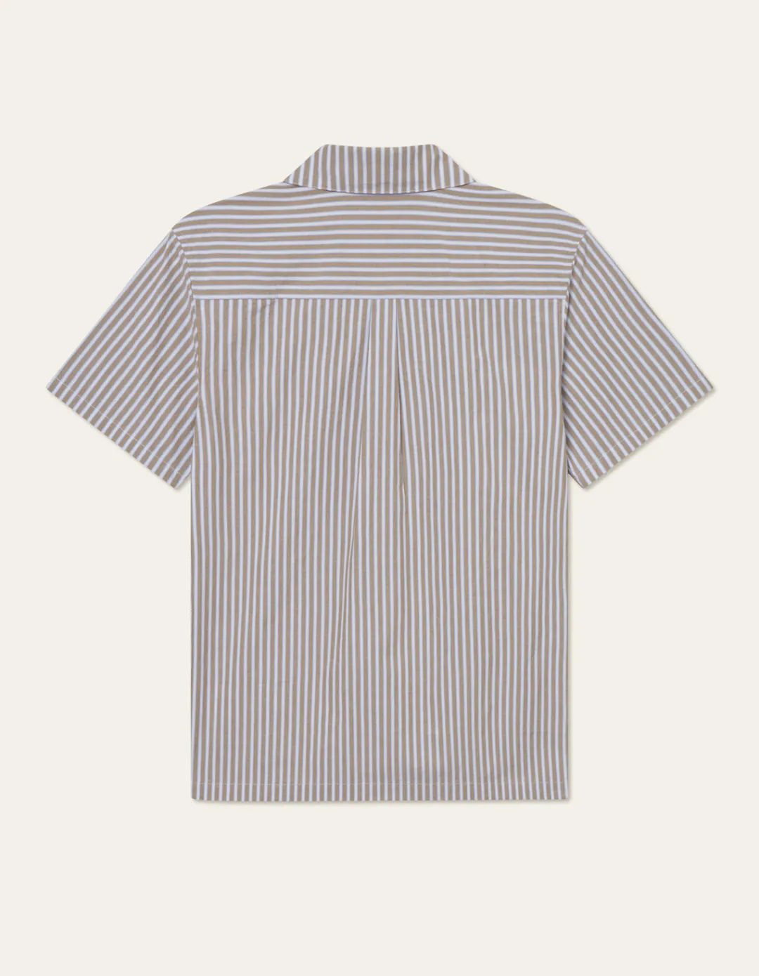 Les Deux Lukas Stripe Poplin SS Shirt 2.0 | Shirts / Overshirts