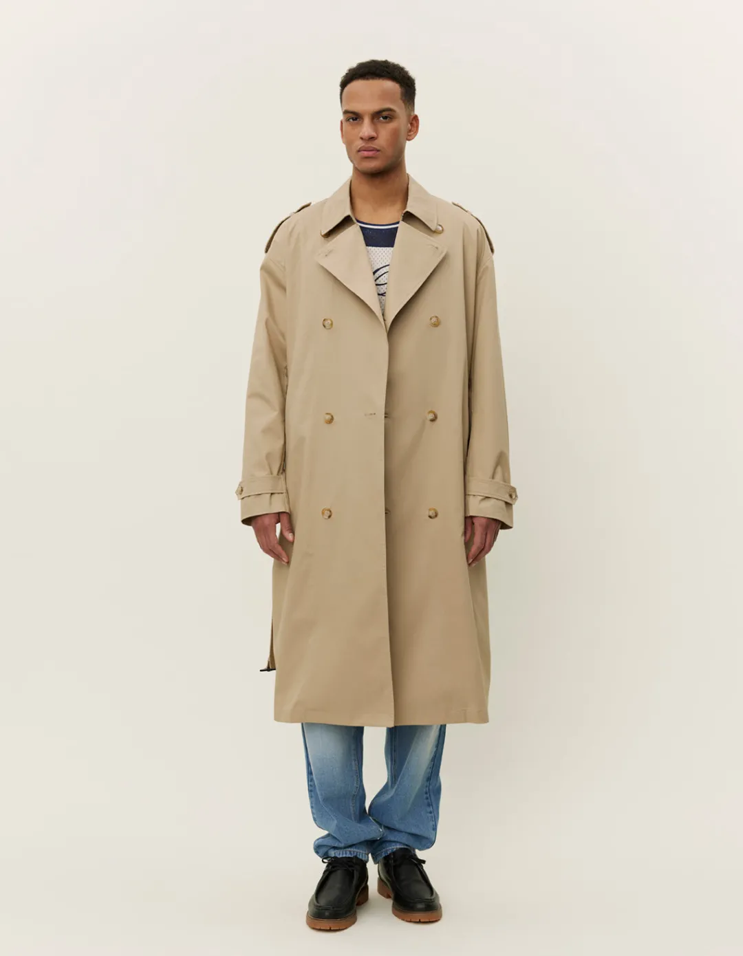 Les Deux Miles Cotton Trenchcoat | Jackets / Coats