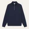 Les Deux Norregaard Tonal Half-Zip Sweatshirt | Hoodies / Sweatshirts