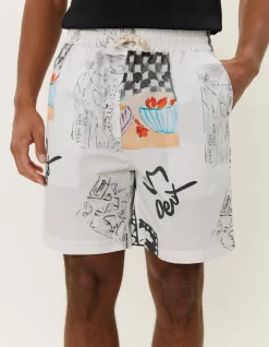 Les Deux Otto AOP Shorts | Shorts