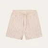 Les Deux Otto Striped Linen Shorts | Shorts