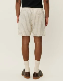 Les Deux Otto Striped Linen Shorts | Shorts
