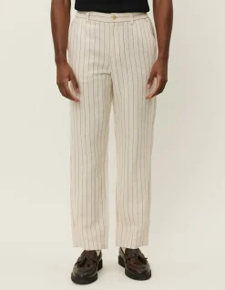 Les Deux Pino Striped Linen Pants | Pants