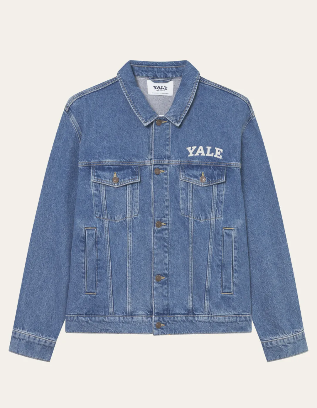 Les Deux Rally Yale Bulldog Denim Jacket | Jackets / Coats