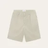 Les Deux Randall Pleated Twill Suiting Shorts | Shorts
