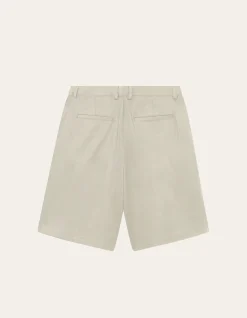 Les Deux Randall Pleated Twill Suiting Shorts | Shorts