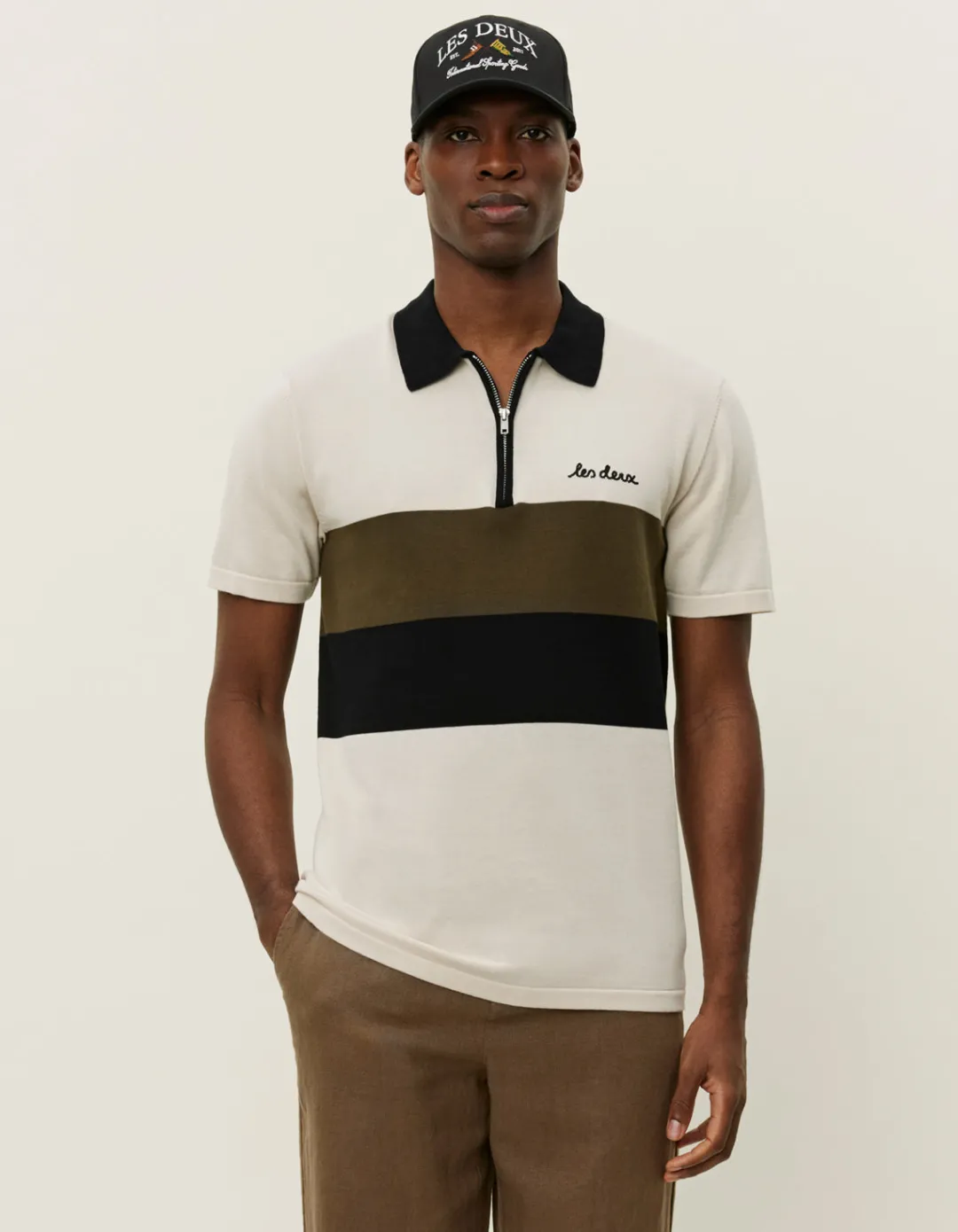 Les Deux Raul Knitted Polo | Knitwear