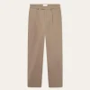Les Deux Reece Pleated Slub Suit Pants | Pants