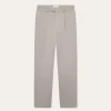 Les Deux Reece Pleated Slub Suit Pants | Pants