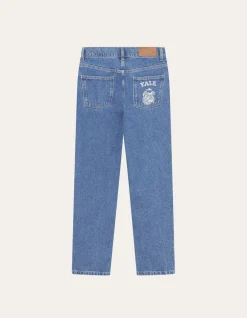Les Deux Roi Yale Bulldog Denim Pants KIDS | Kids Yale