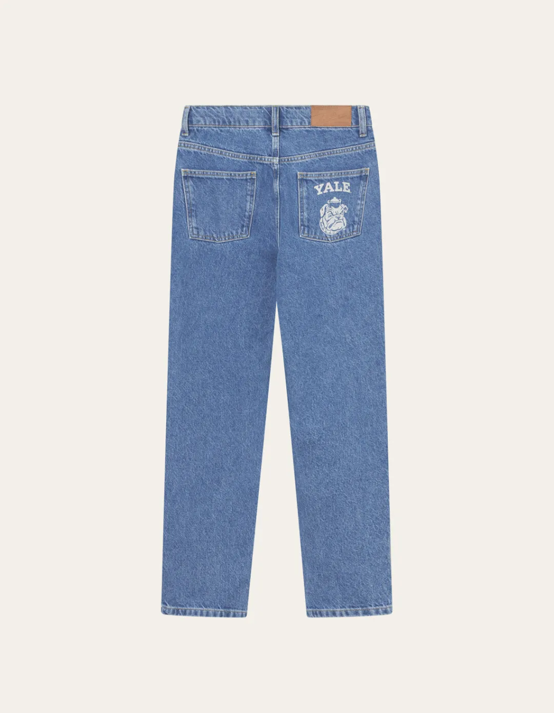 Les Deux Roi Yale Bulldog Denim Pants KIDS | Kids Yale
