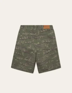 Les Deux Ryder AOP Denim Shorts | Shorts