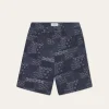 Les Deux Ryder Contrast Jacquard Shorts | Shorts