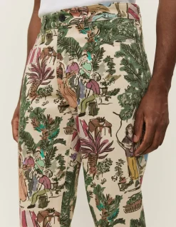 Les Deux Ryder Dancing AOP Denim Pants | Pants