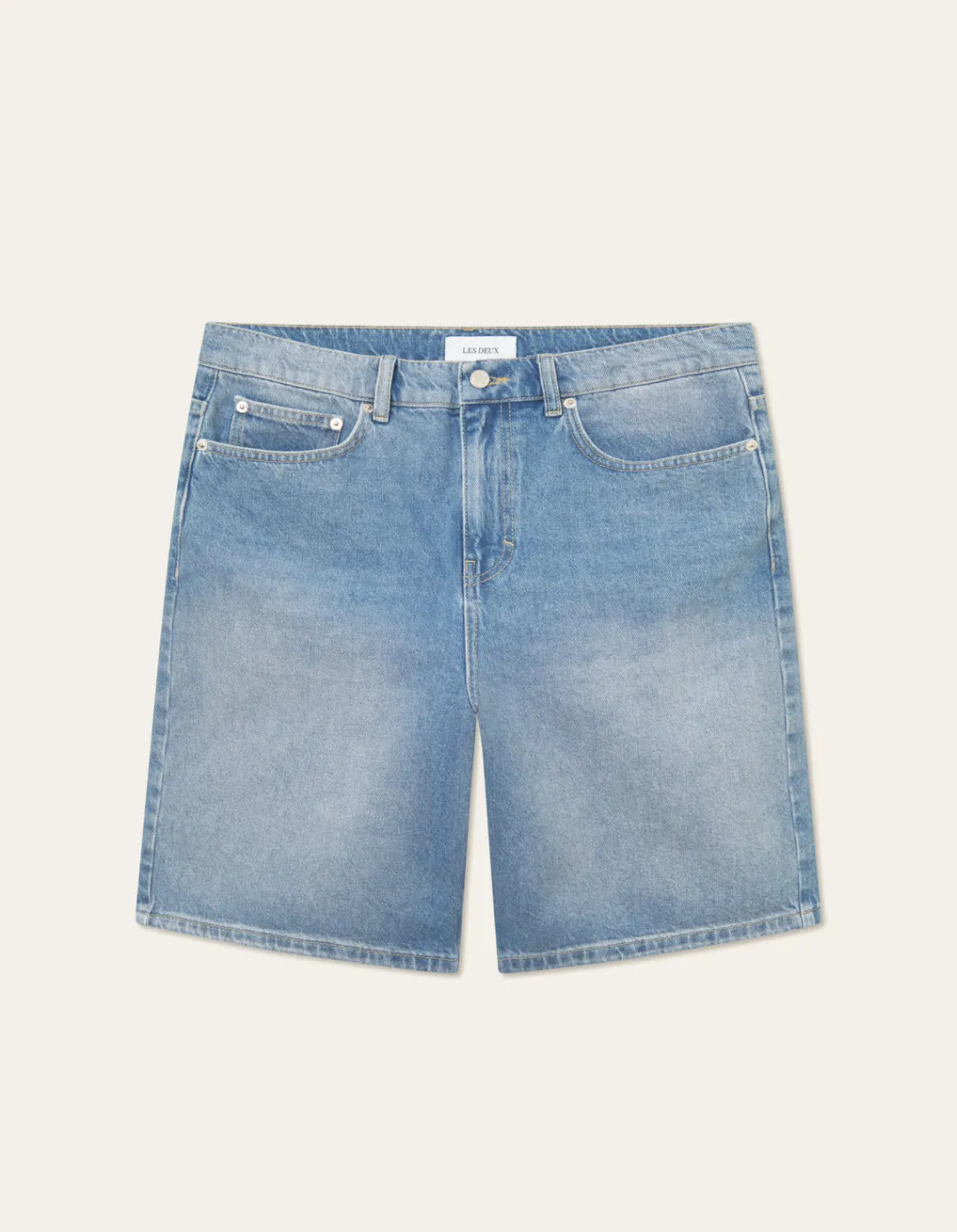 Les Deux Ryder Washed Denim Shorts | Shorts
