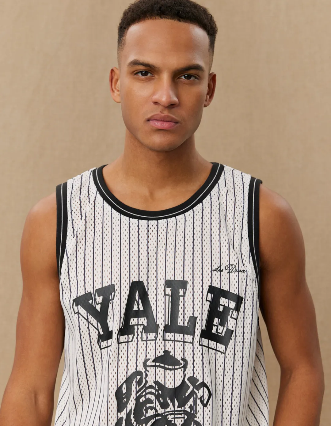 Les Deux Silas Bulldog Mesh Tank Top | T-Shirts