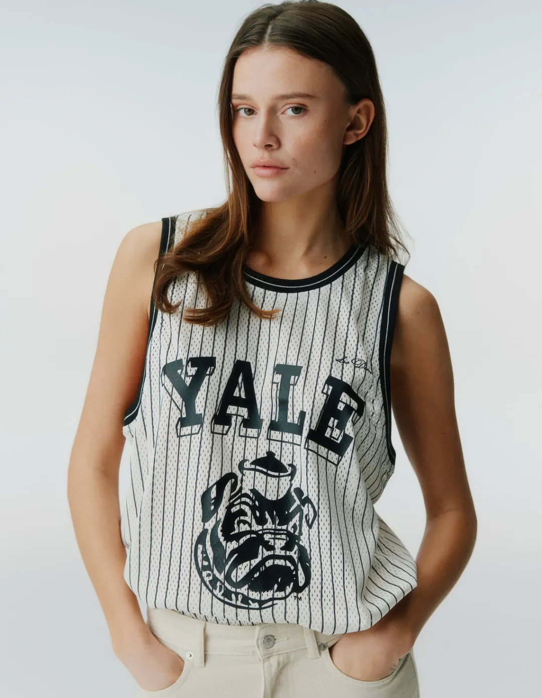 Les Deux Silas Bulldog Mesh Tank Top | T-Shirts