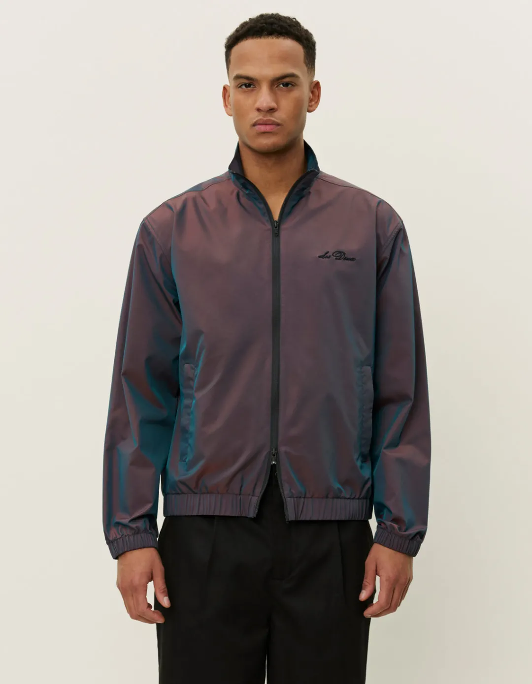 Les Deux Smith Shiny Tech Track Jacket | Jackets / Coats