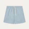 Les Deux Stan Stripe Seersucker Swimshorts | Shorts